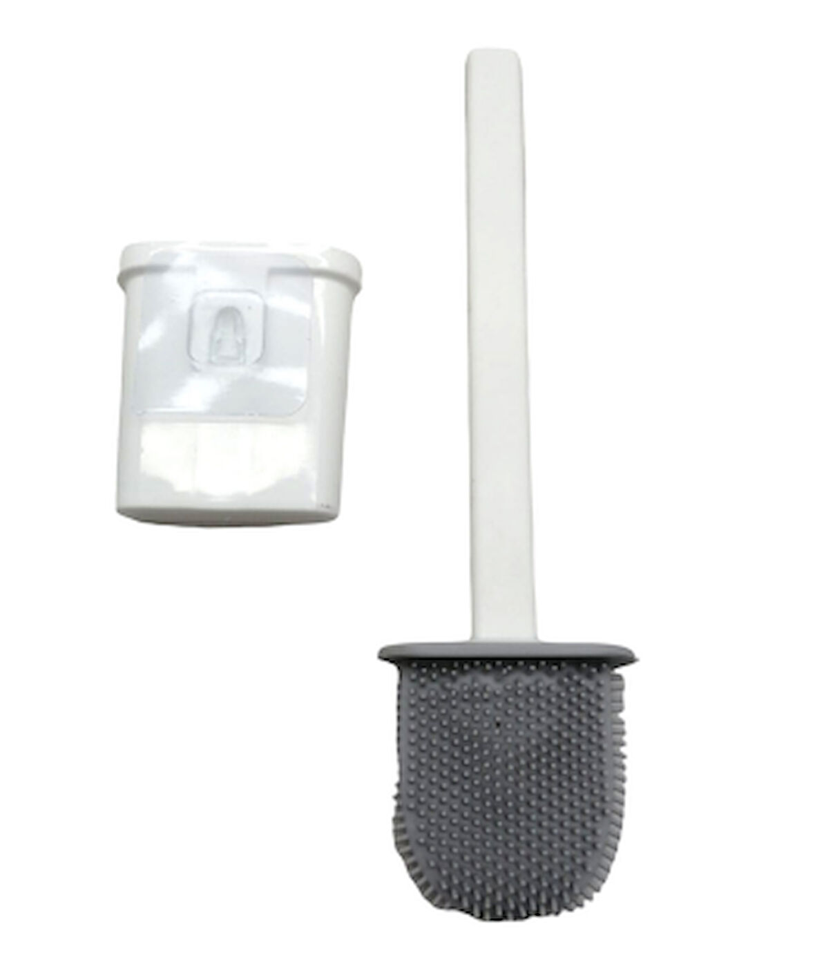 POŞETLİ SİLİKON KLOZET WC FIRÇA SETİ-Findit