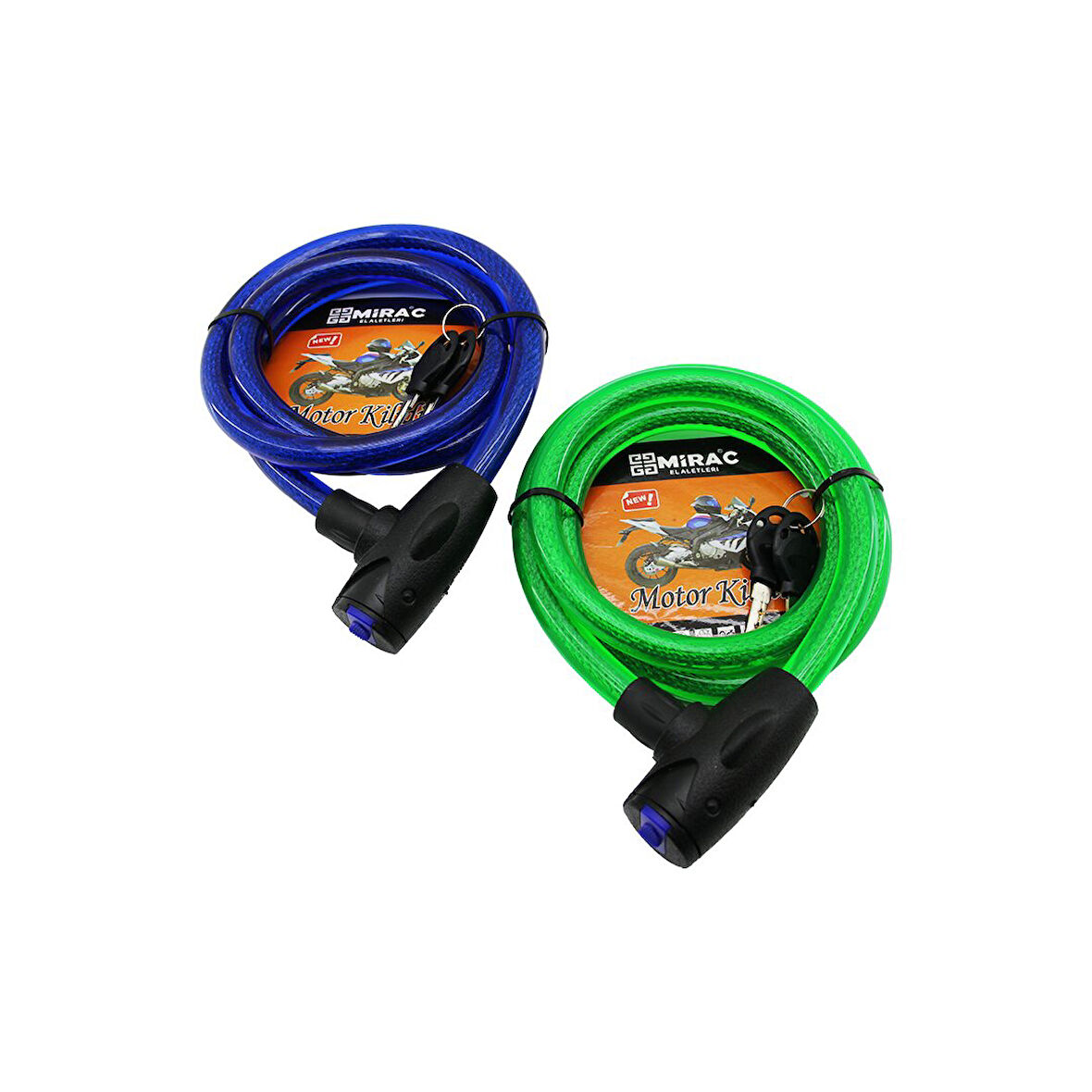 ANAHTARLI MOTORSİKLET KİLİT 18X120MM-Findit