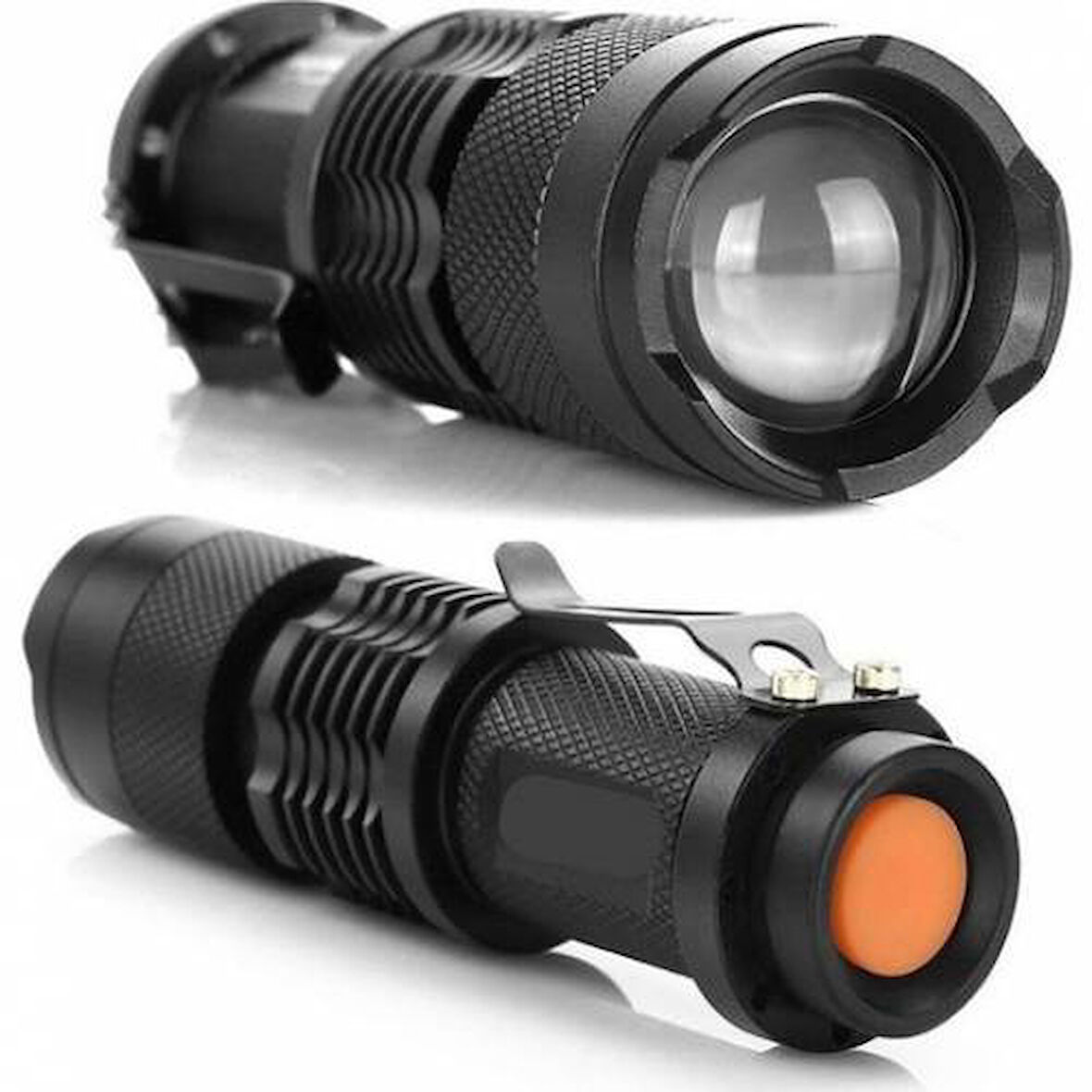 Zoomlu Şarjlı El Feneri KM-87-Findit