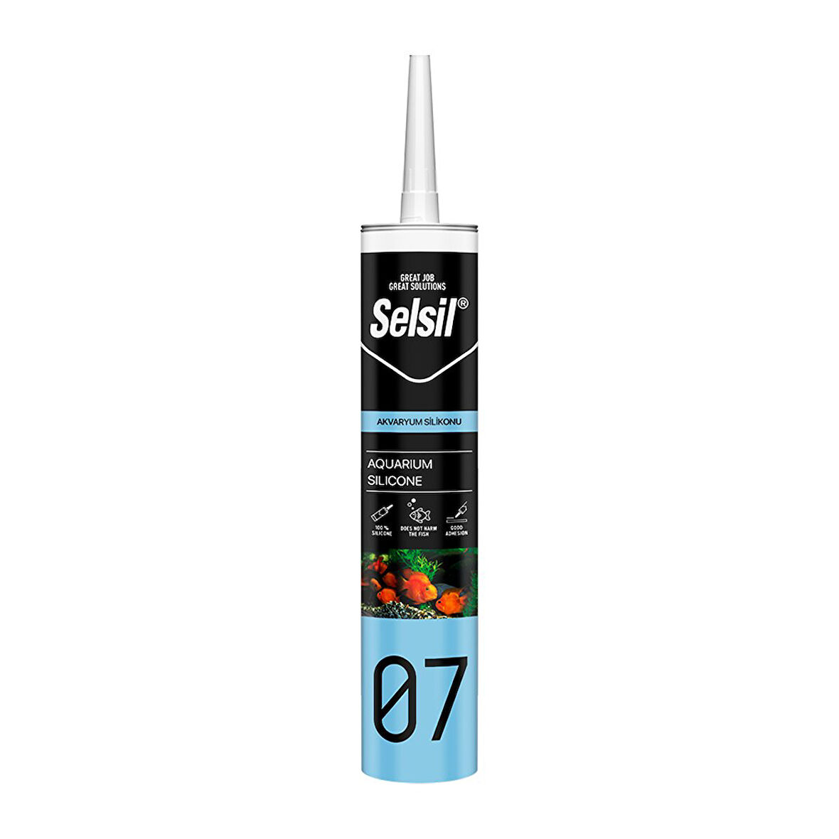 SELSİL 05 MUTFAK VE BANYO SİLİKONU ŞEFFAF 280ML-Findit