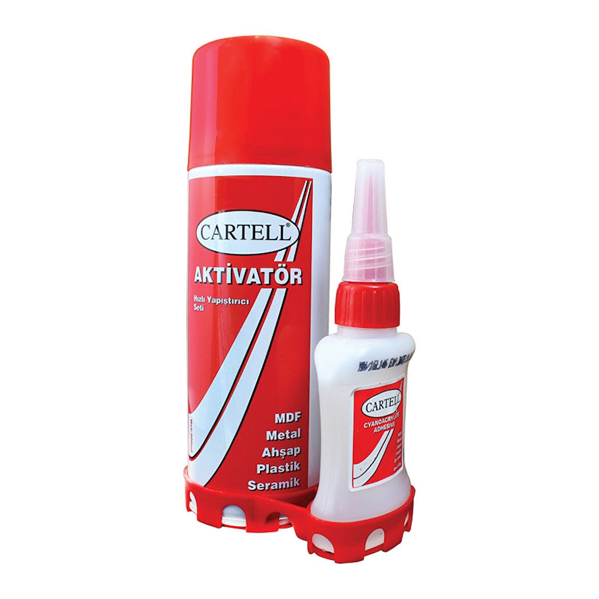 CARTELL HIZLI YAPIŞTIRICI SETİ (AKTİVATÖR)  200ML-Findit