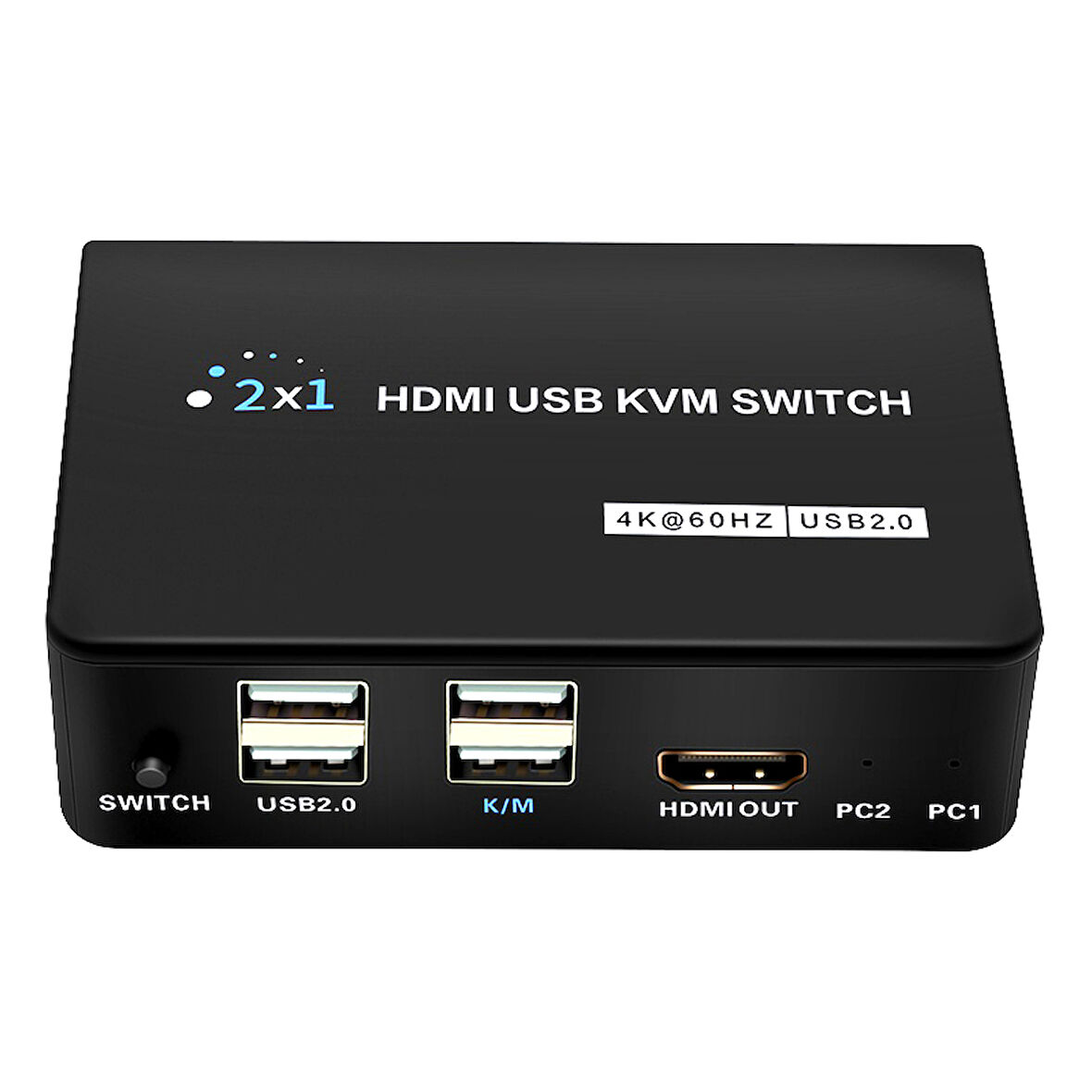 4K HDMI USB KVM SWITCH 2X1-Findit