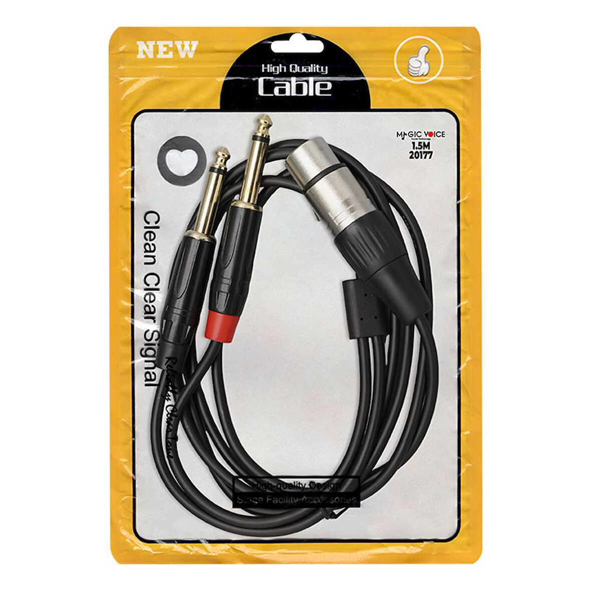 LD369A CANON ERKEK+ 6.3 MONO ERKEK 1.5 METRE KABLO-Findit