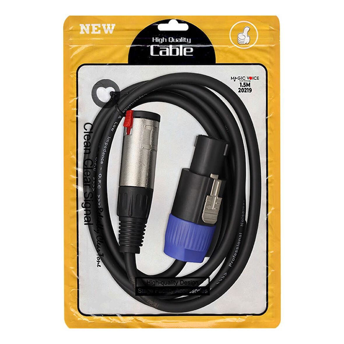 LD384 SPECON ERKEK - CANON DİŞİ ÇEVİRİCİ KABLO 1.5 METRE-Findit