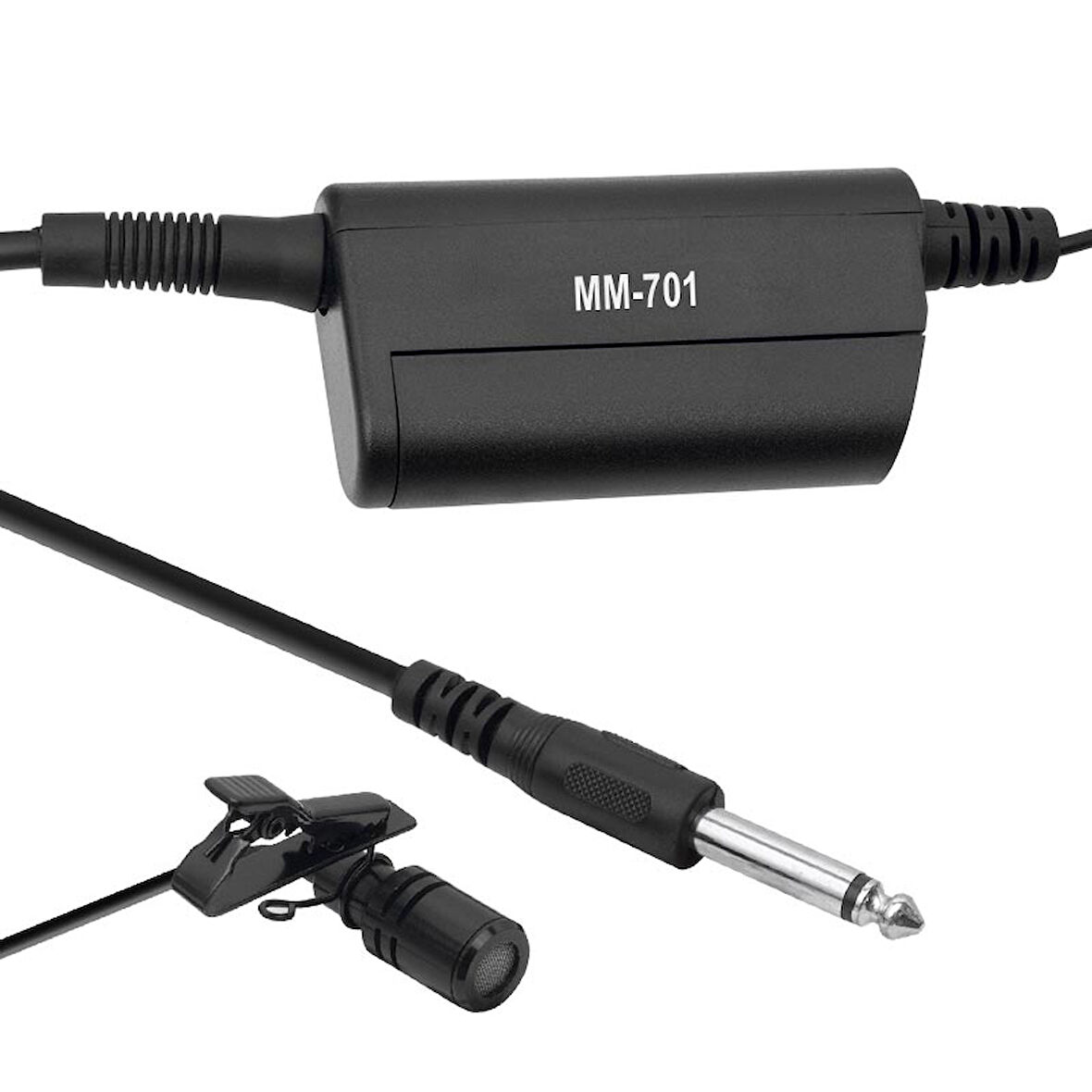 MAGI CVOICE MM-701 600 OHM KABLOLU YAKA MİKROFONU-Findit