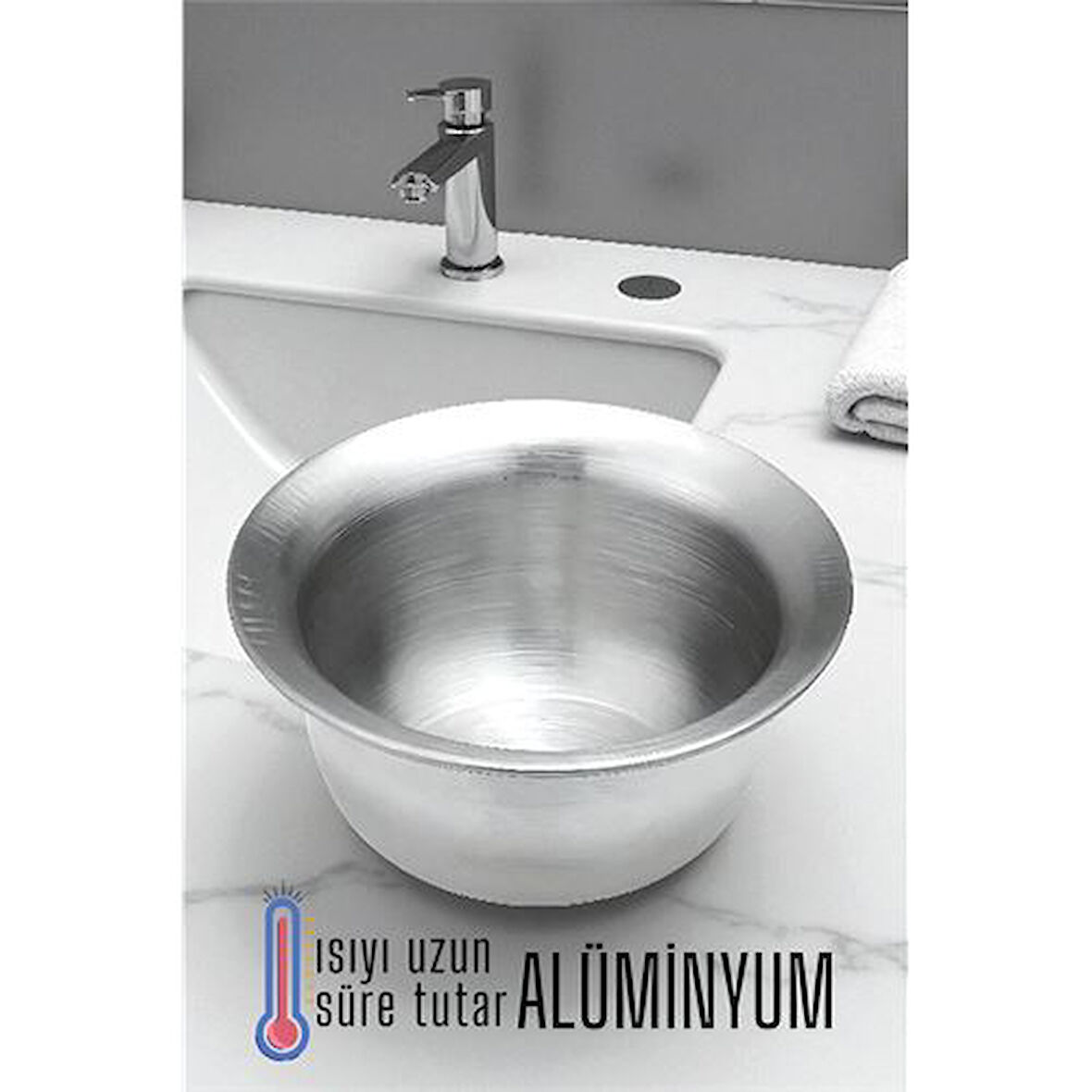 Modacar Alüminyum Tıraş Tası