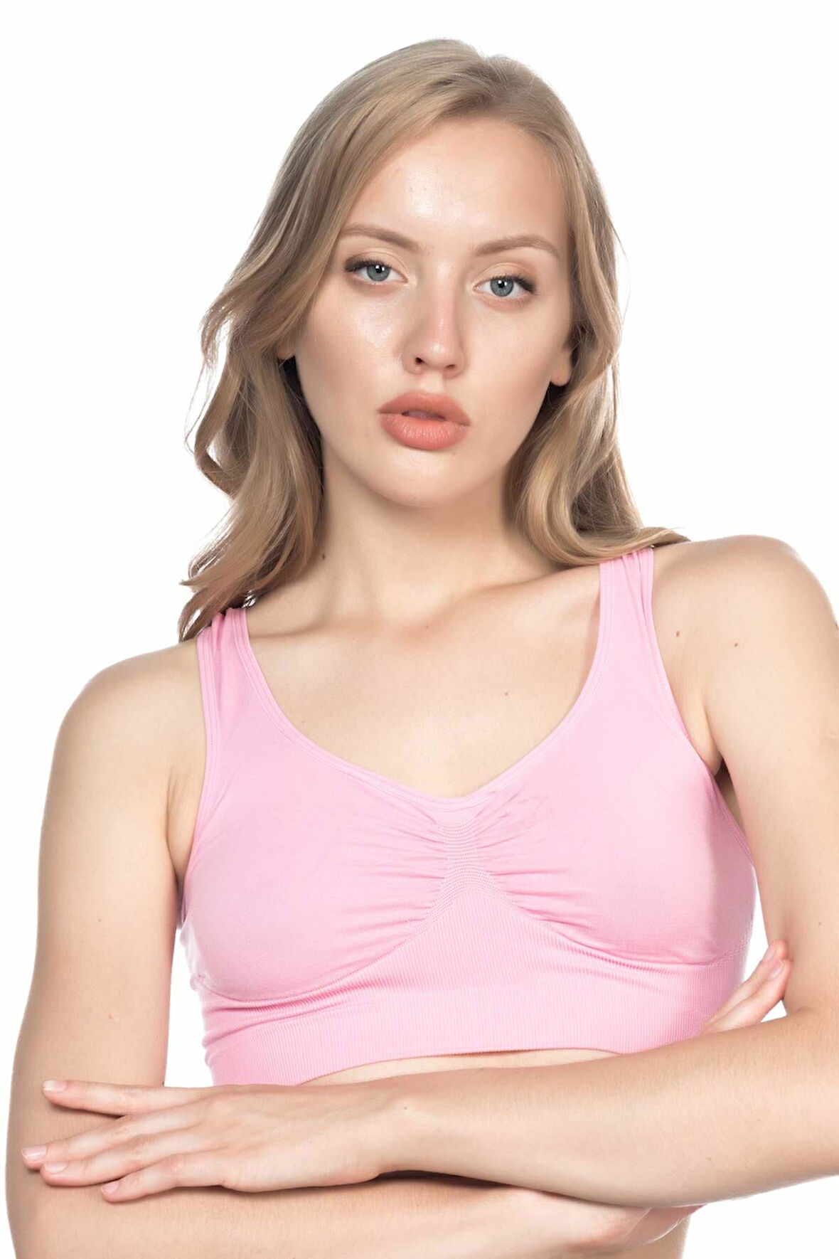 PEMBE 4001 Soft Sporcu Büstiyer
