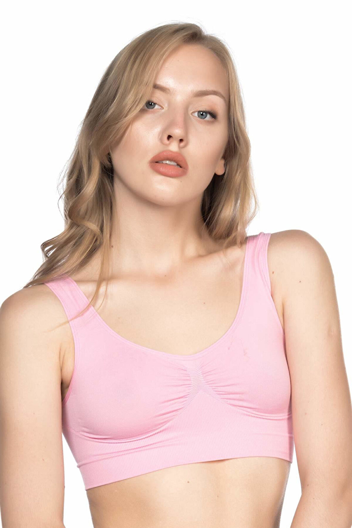 PEMBE 4005 Soft Kalın Askı Büstiyer