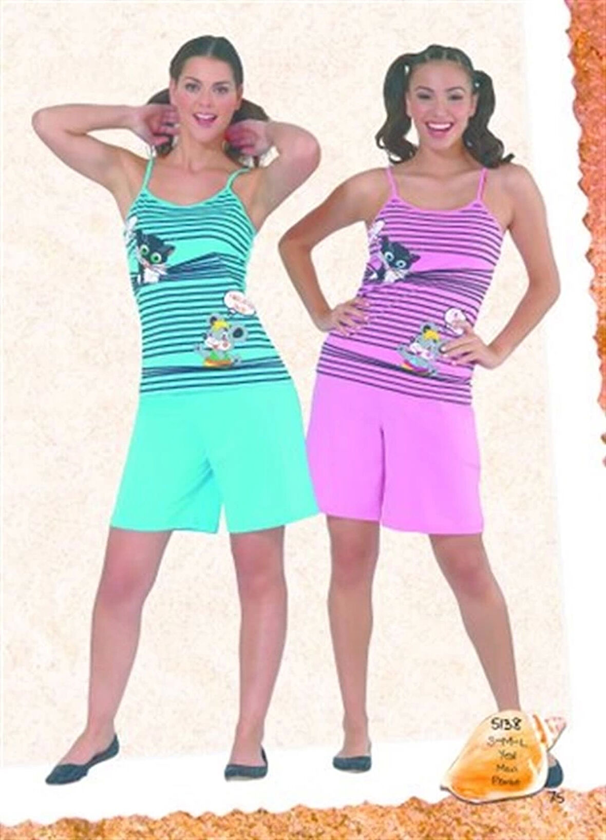 Kadın Şortlu Takım 5138