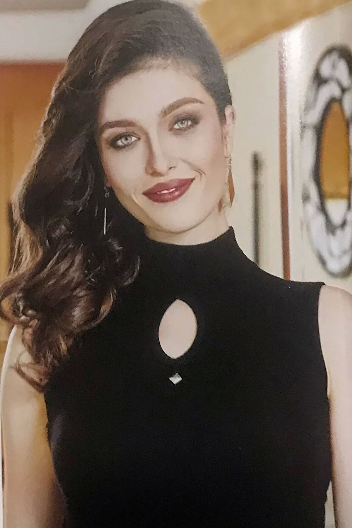 Berrak Kadın Siyah Badi 8057