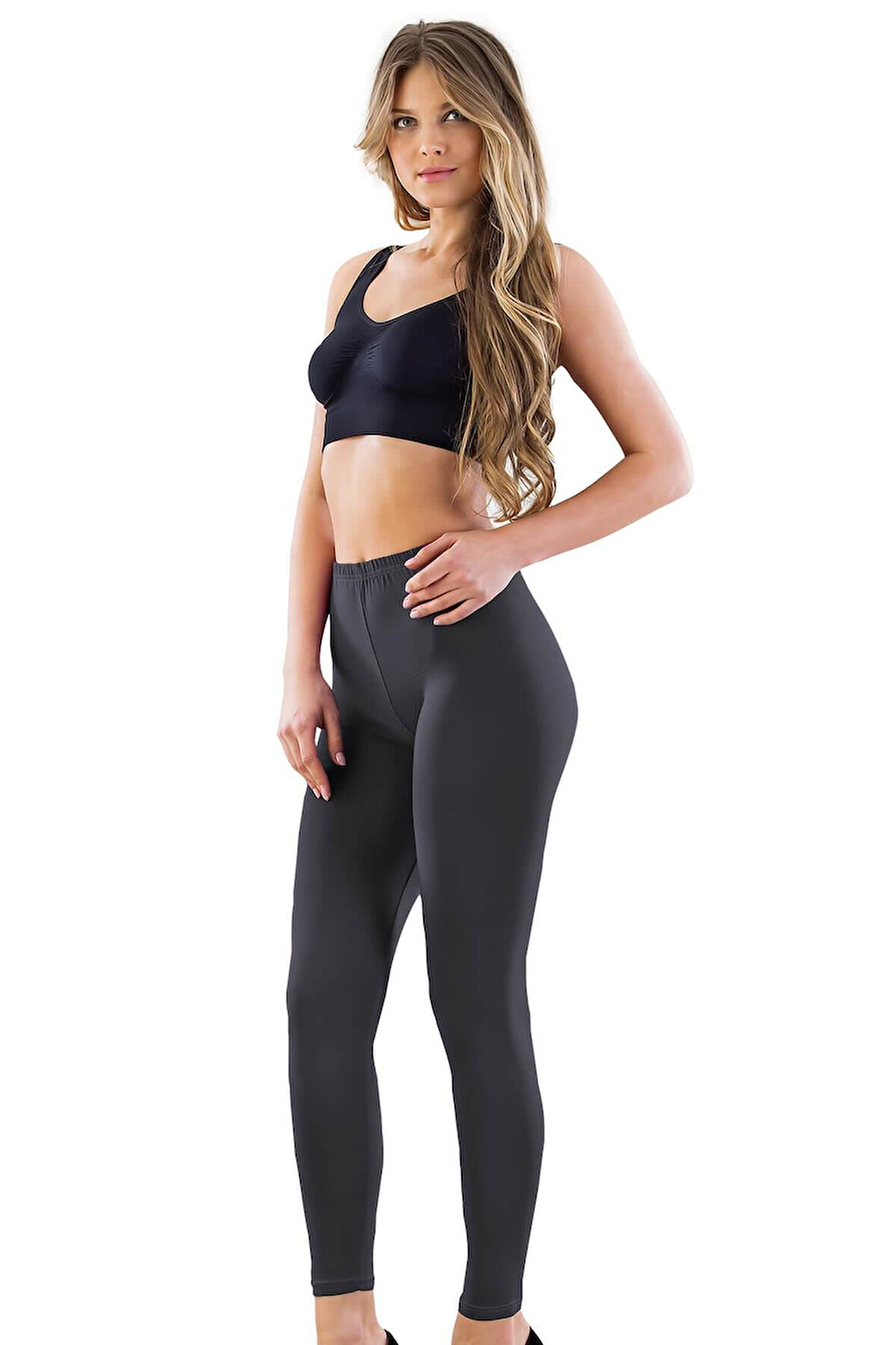 ANTRASİT 7000 Full Ligralı Uzun Tayt