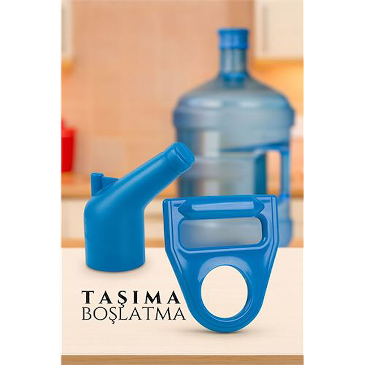 Damacana Taşıma Aparatı + Damacana  Hunisi | Pratik Boşaltma ve Taşıma Seti