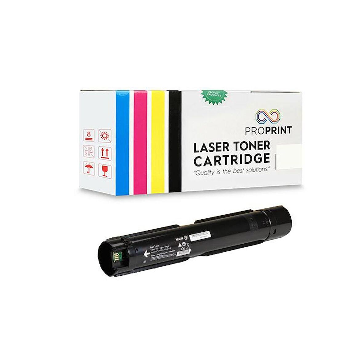 Proprint Xerox C7020-106R03745 Siyah Muadil Fotokopi Toneri-C7030