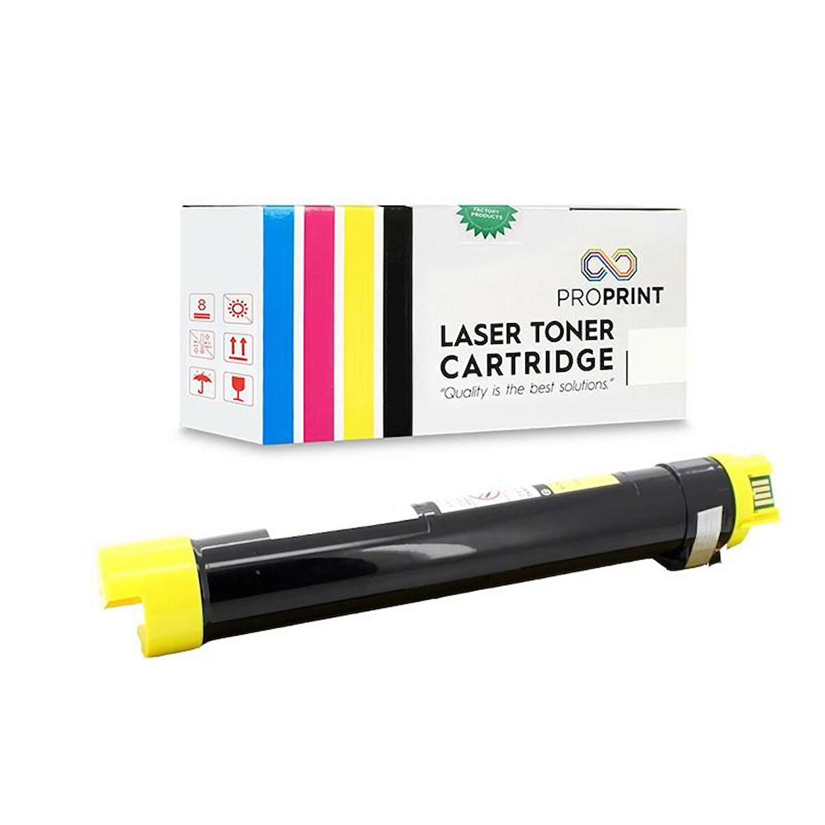Proprint Xerox 7525-006R01518 Sarı Muadil Fotokopi Toner-7525