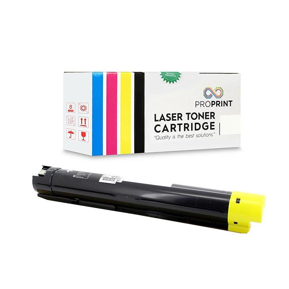 Proprint Xerox 7120-006R01462 Sarı Muadil Fotokopi Toneri -7125