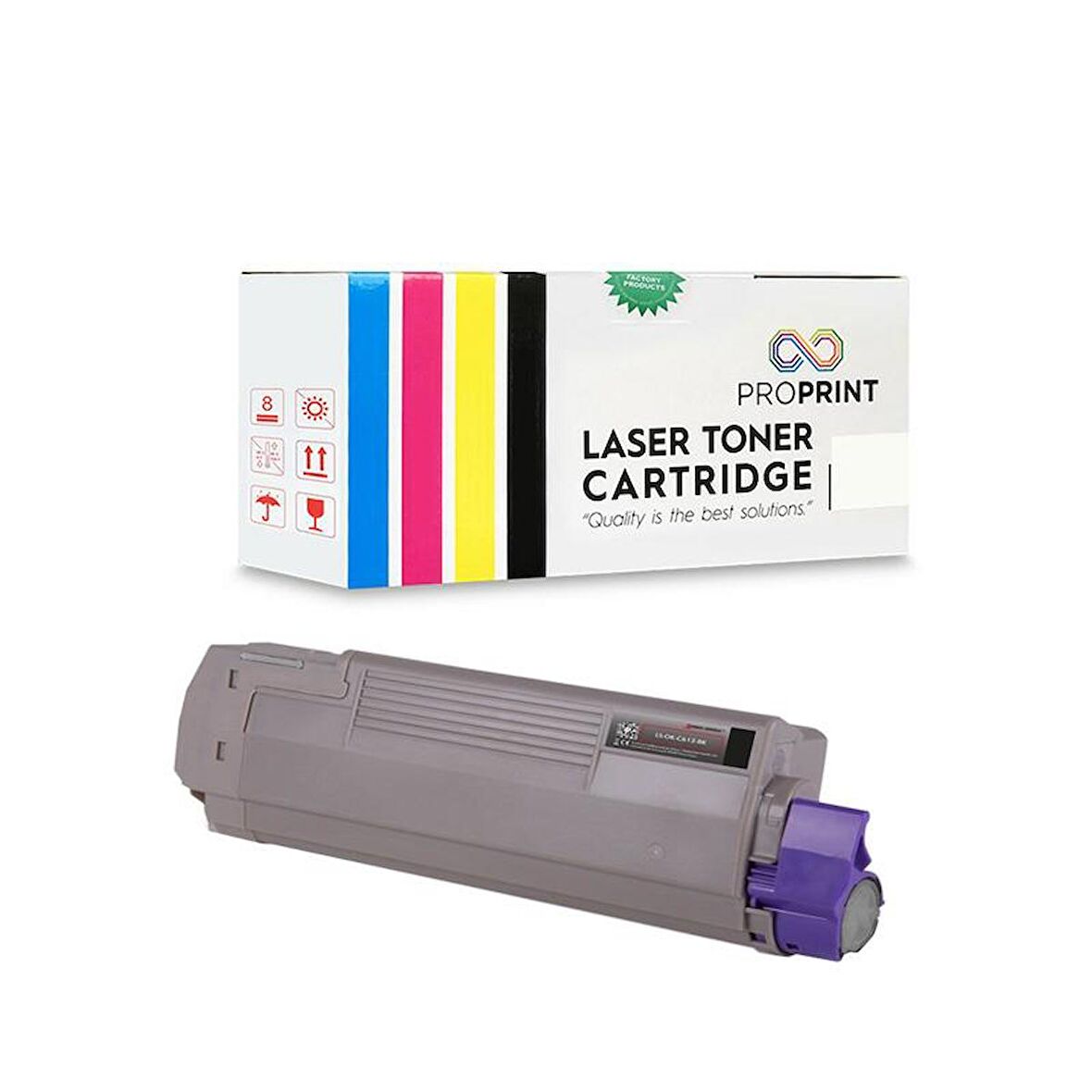 Proprint Oki ES7470-45396216 Siyah Muadil Toner- ES7470