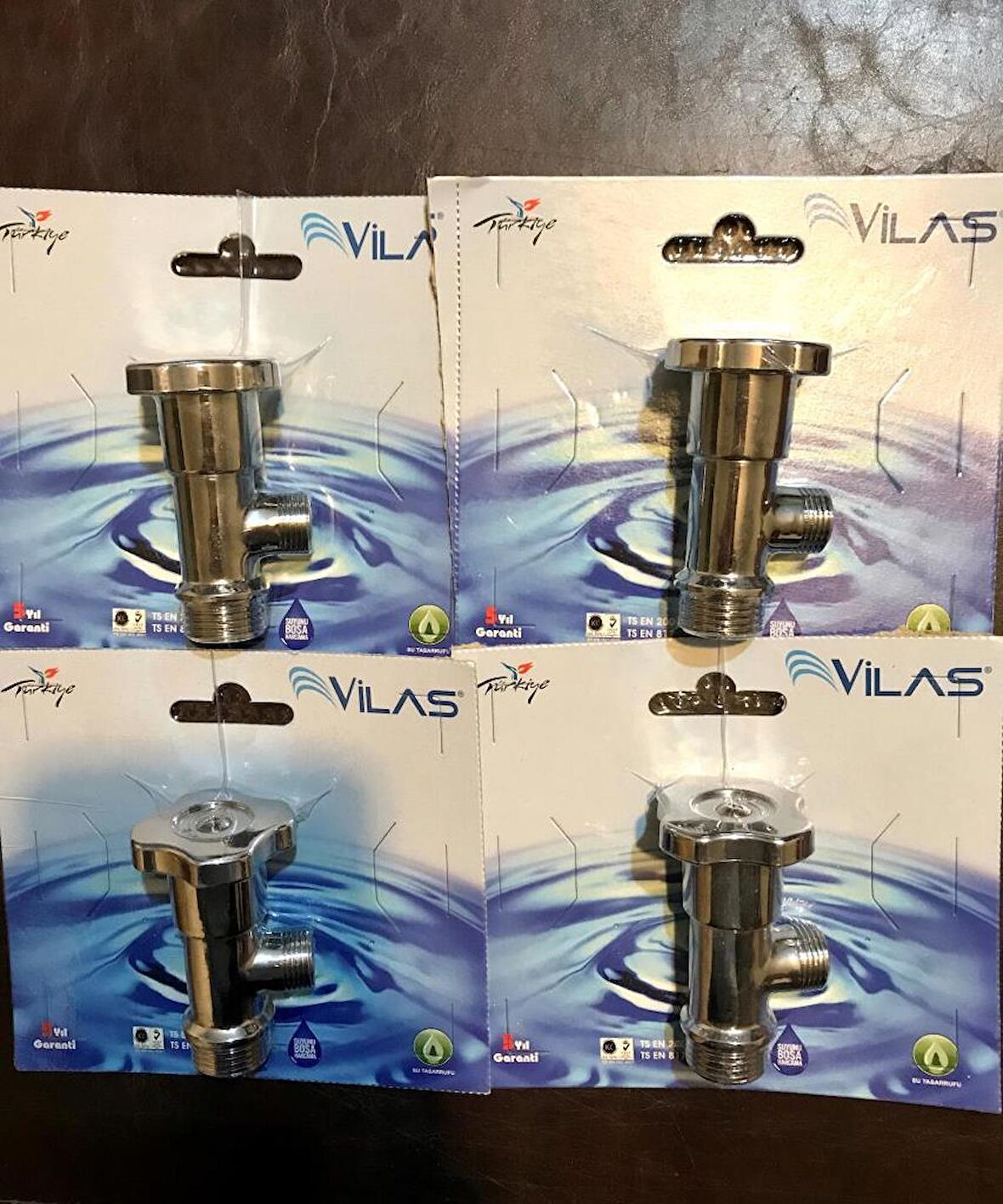 VİLAS Yonca Çevirmeli 4 Adet Filtreli Taharet Ara Musluğu