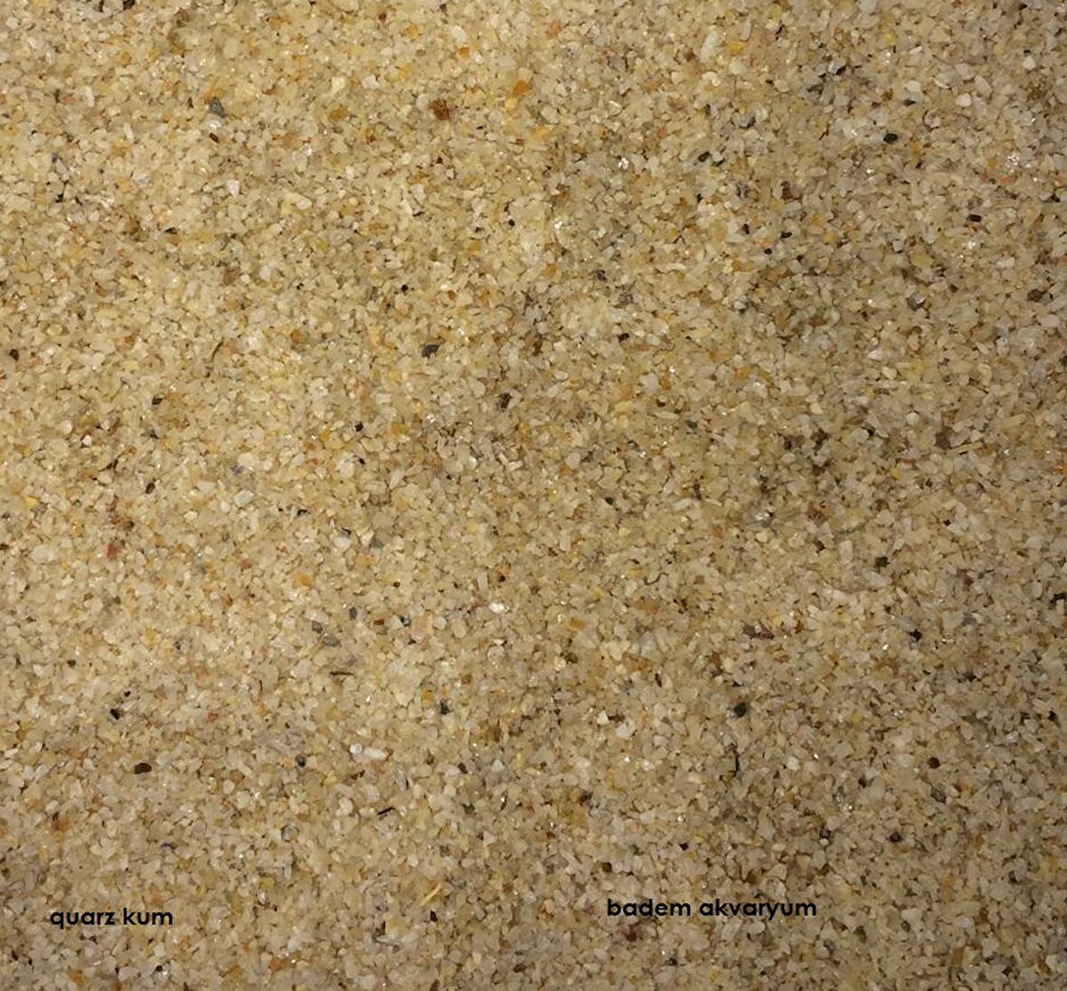 Akvaryum Quarz Kum 1-2 mm 5kg Quartz Kum Kuvars Kum