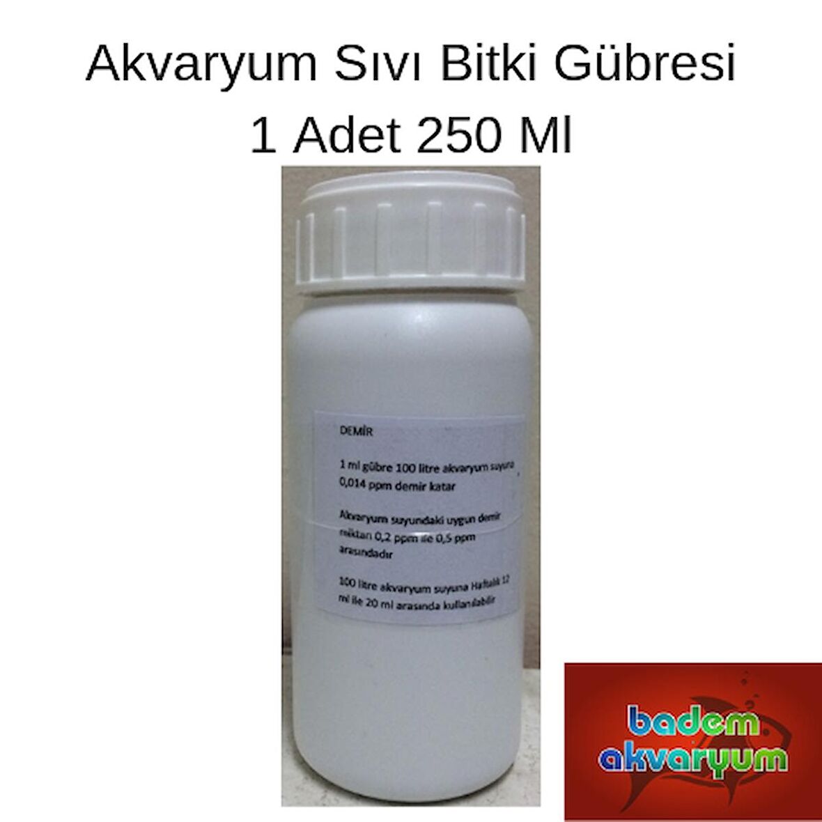 Akvaryum Sıvı Bitki Gübresi 1 Adet 250 Ml Fosfat