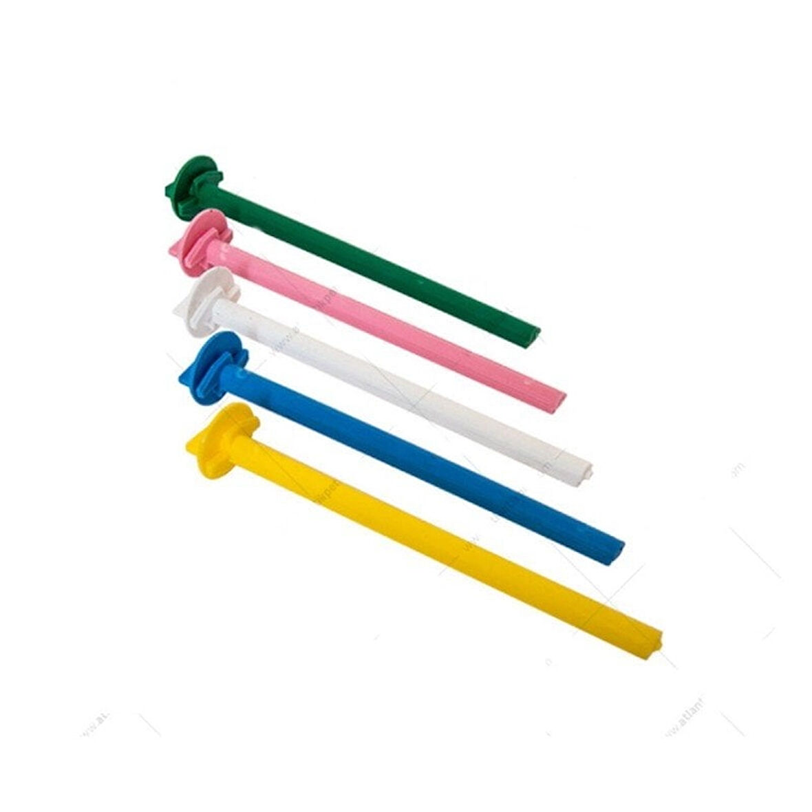 Renkli Tünek Kafes Kuşları İçin Renkli Tünek 20 Cm 10 Adet