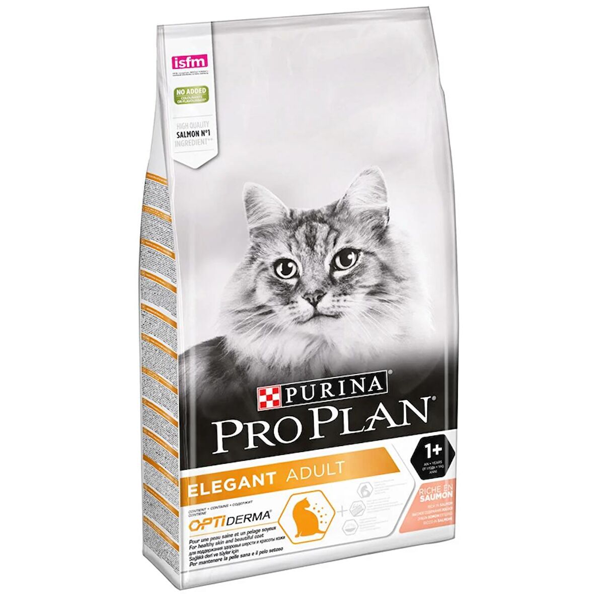 Proplan elegant somonlu 3kg kuru kedi maması optiderma adult yetişkin kedi maması