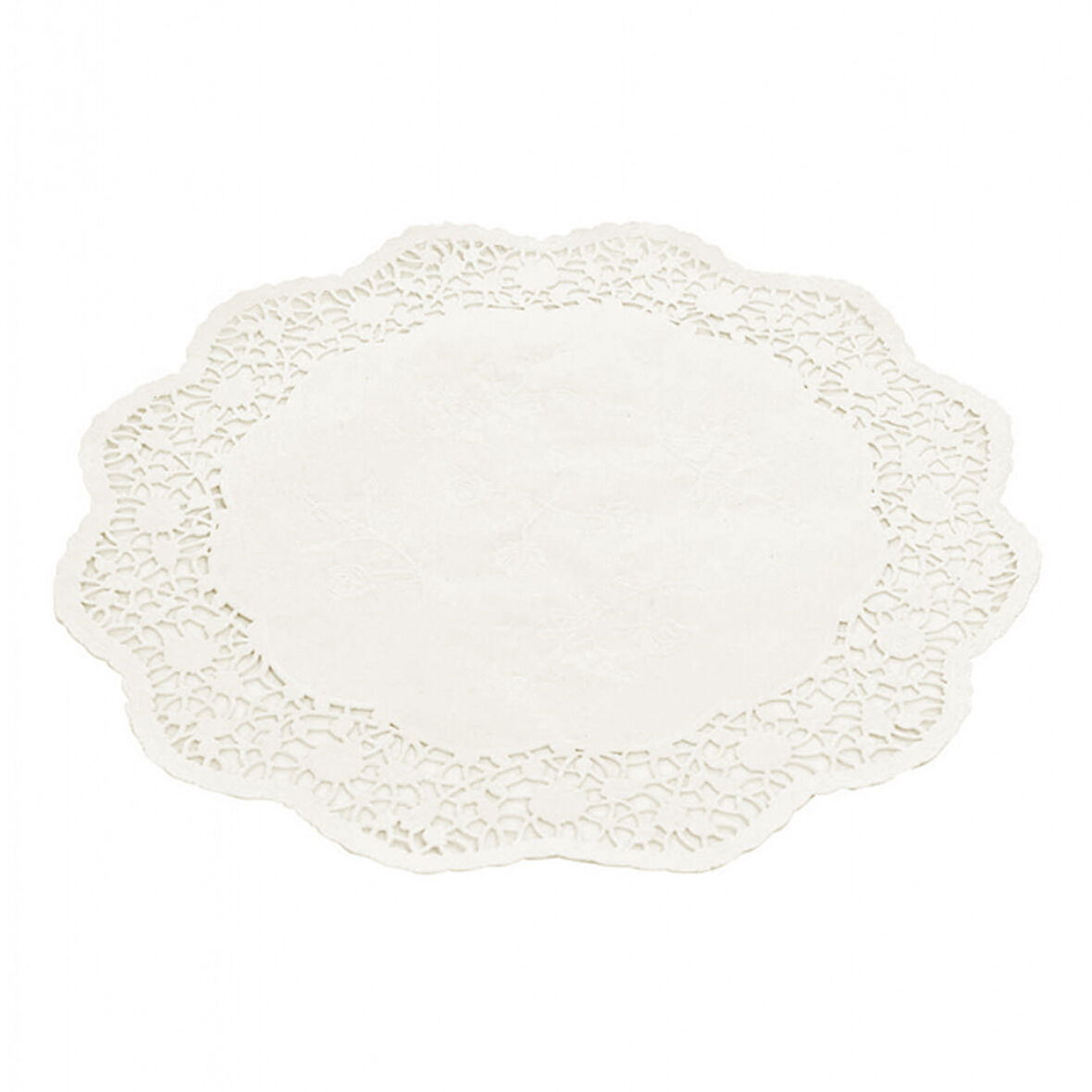 Dolphin Kağıt Kase Altlığı Yuvarlak Dantel 18 CM (100 Adet)