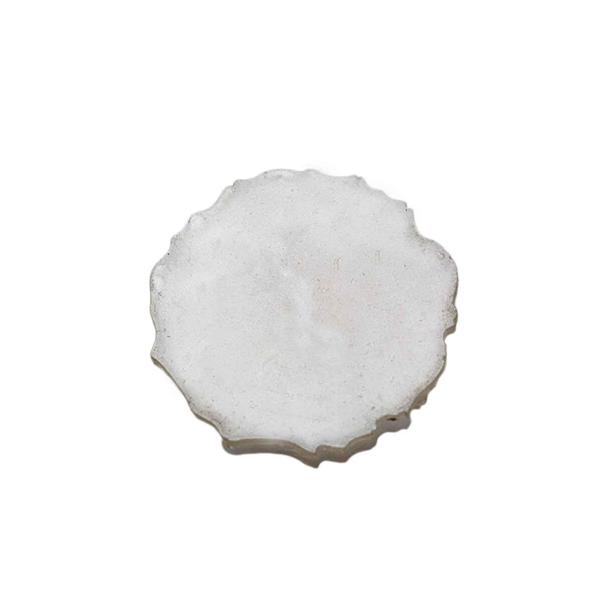 Epoksi Magnet Tırtıklı  Varaklı Yarısı Şeffaf  7 CM  (10 Adet)   Sedef