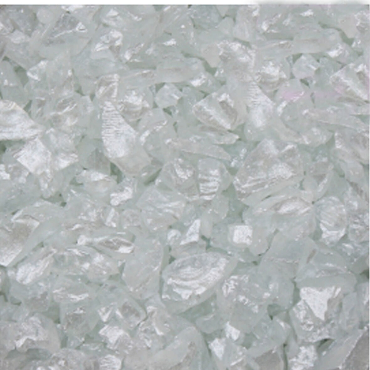 Dekoratif Gerçek Cam Kırığı (4-8 MM Arlığında  50 GR) Sedef