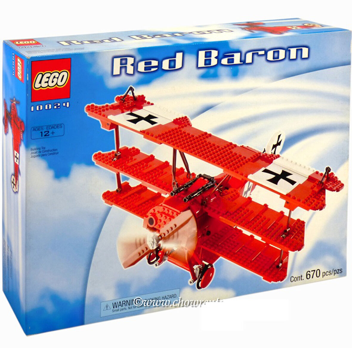 Lego 10024 Fokker DR2 Red Baron Savaş Uçağı