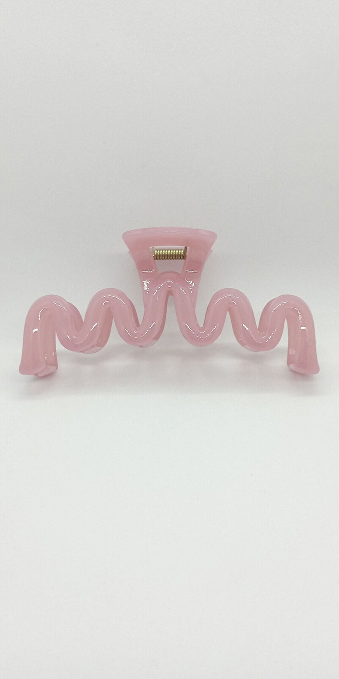 Pembe Renk Dalga Figür Mandal Toka