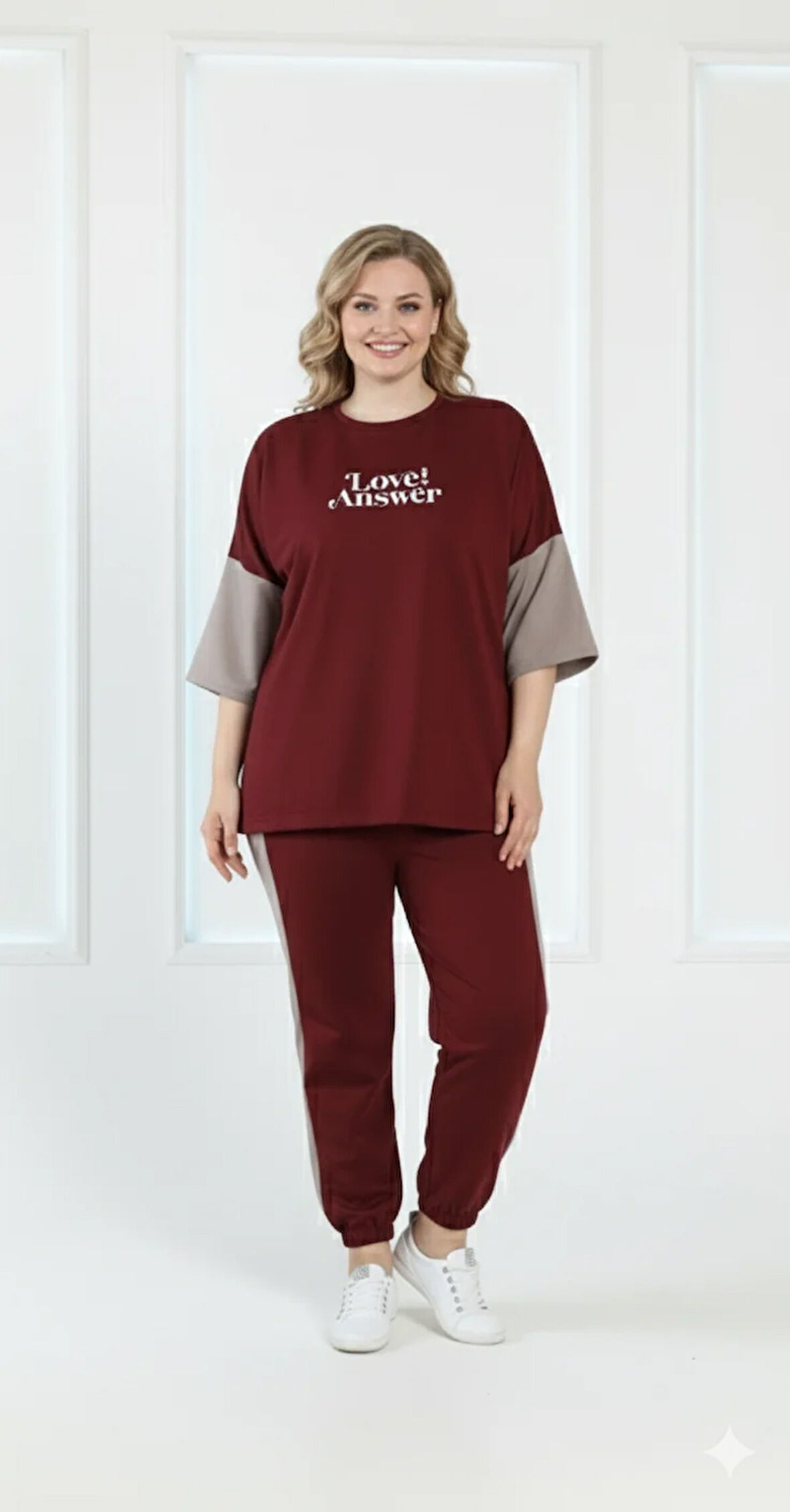 BÜYÜK BEDEN KADIN RAHAT EŞOFMAN TAKIM