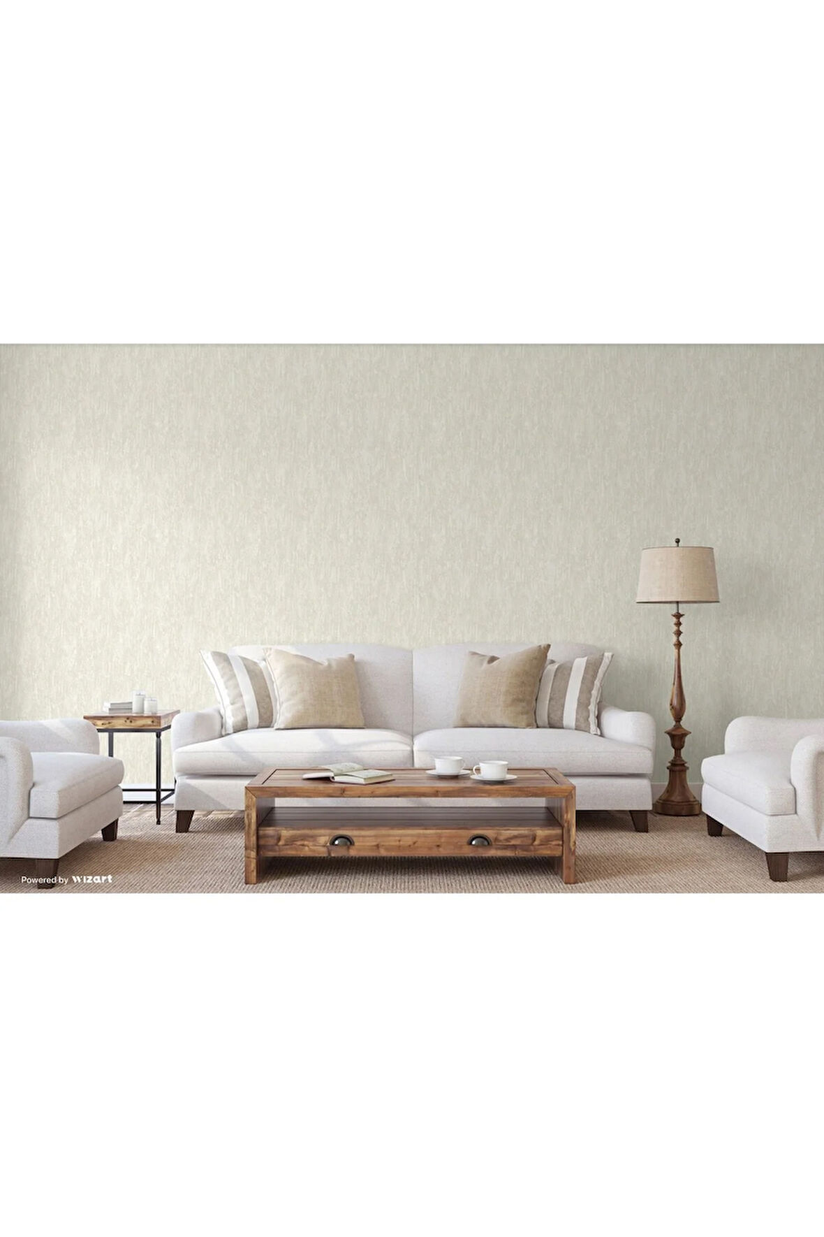 Ephes 1003-3 Eskitme Kumaş Duvar Kağıdı 10m²