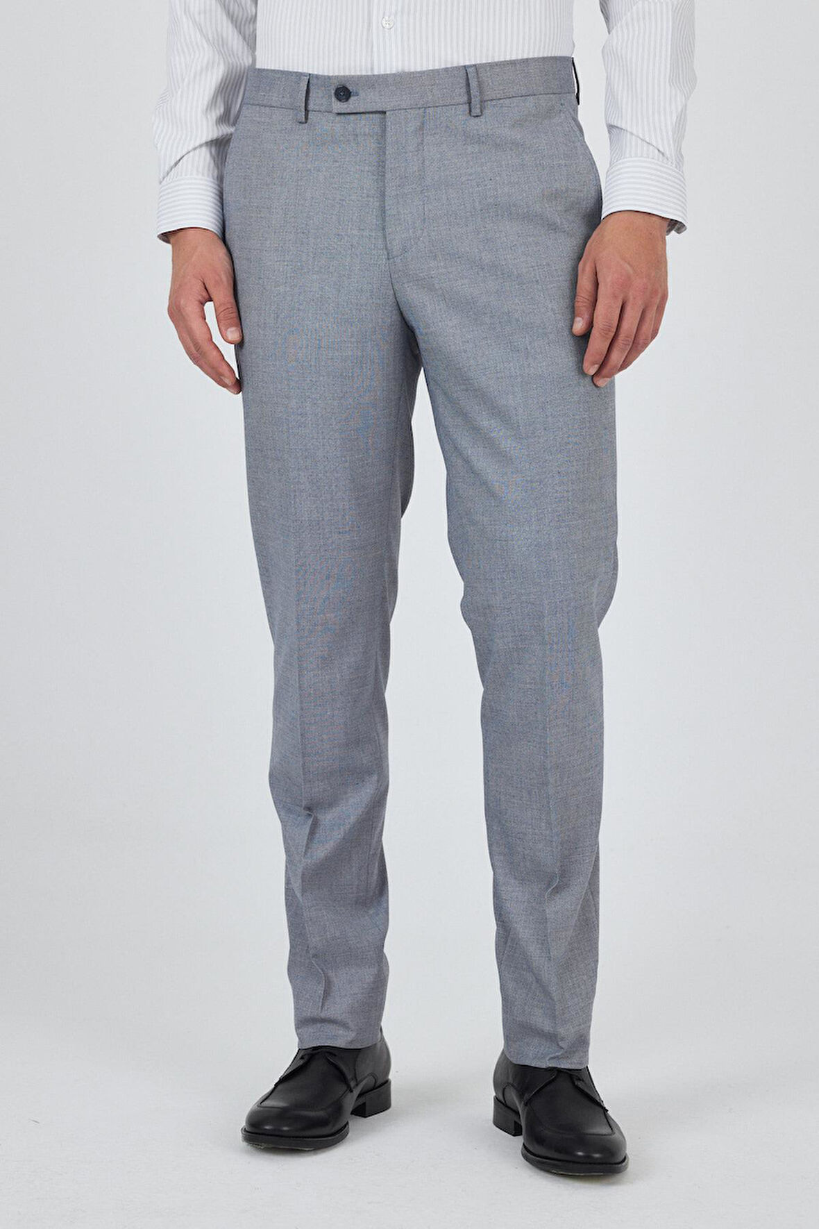 Koyu Mavi Esnek Yandan Cepli Comfort Fit Classic Pantolon 1003250151