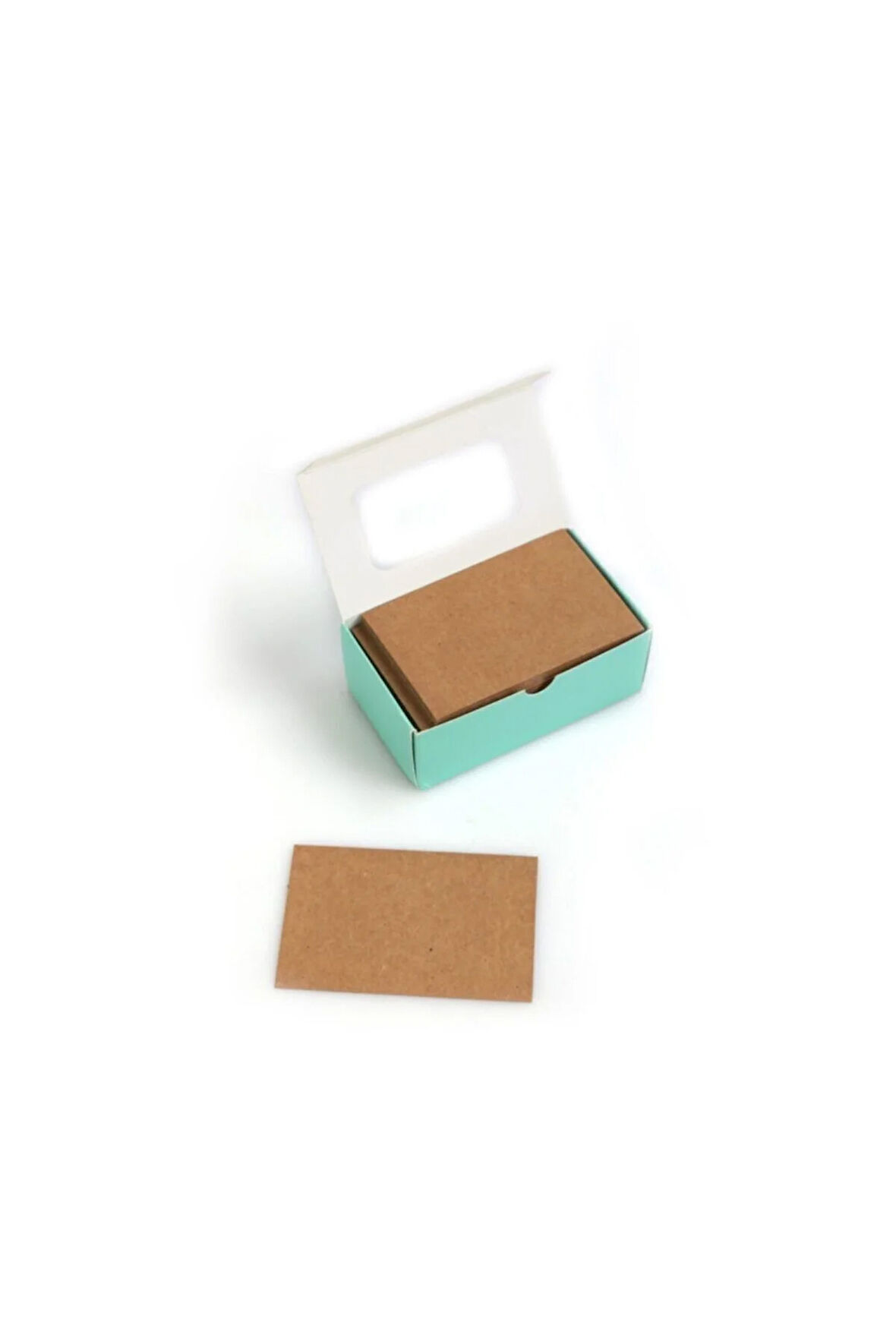 Boş Kartvizit Kraft 8.5x5.5 (90'LI) (0,12 KG)