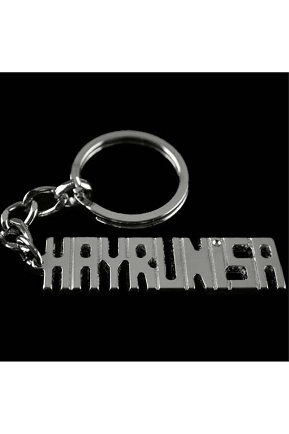 Hayrunisa İsimli Anahtarlık