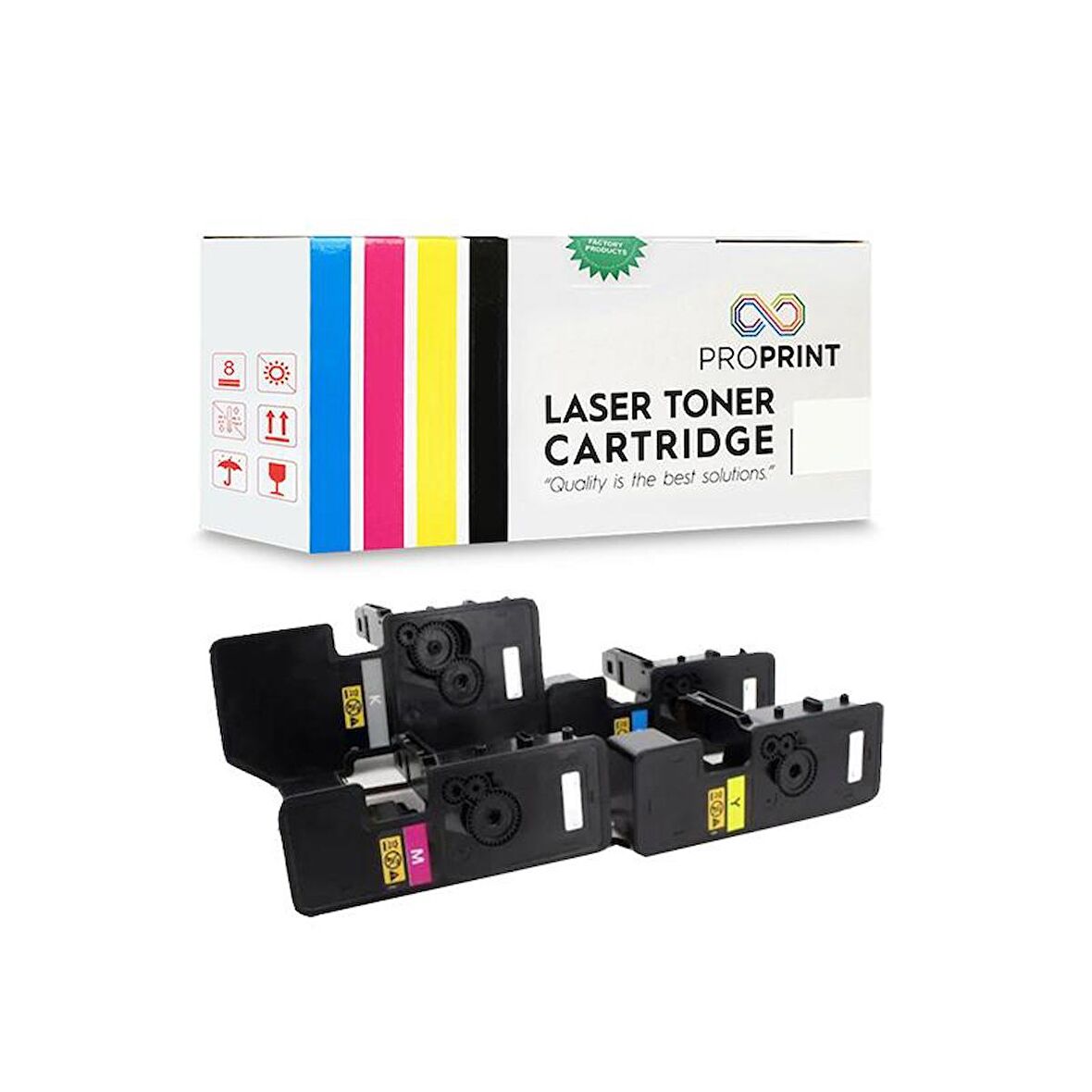 Kyocera TK-5230 Muadil Toner Seti CMYK - M5521cdn-M5521cdw