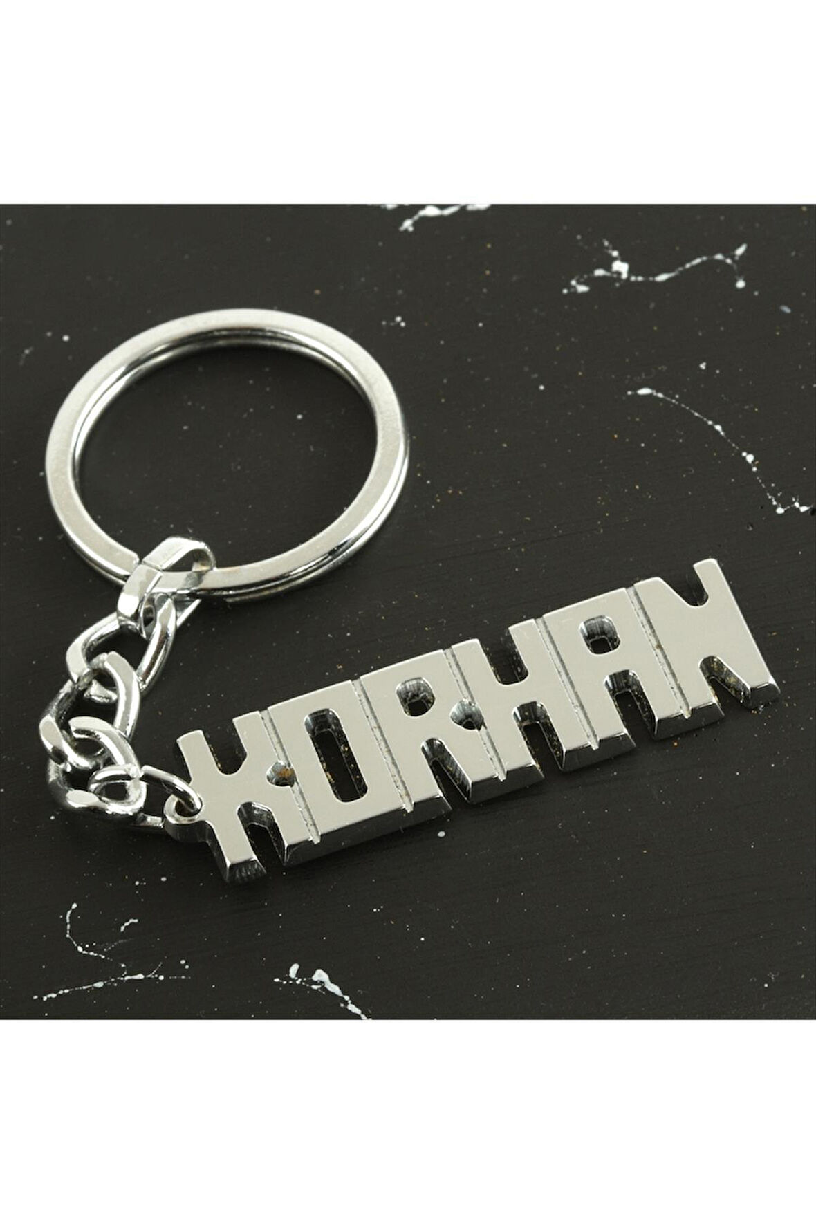 Korhan İsimli Anahtarlık