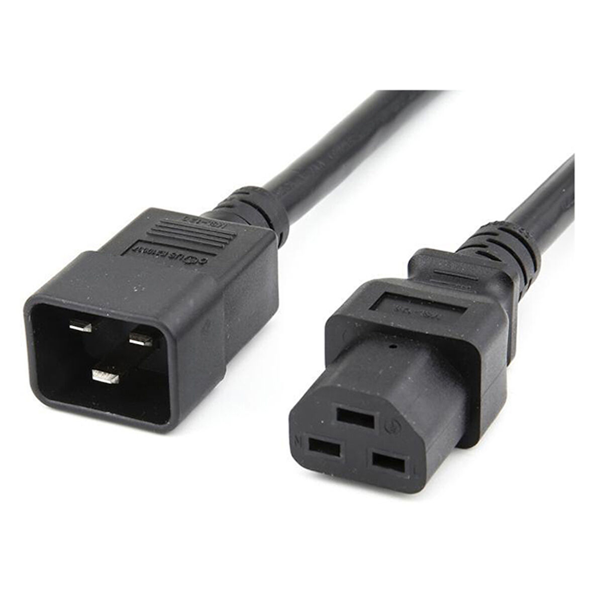 C20-C21 Soketli 3x1.5mm. 2 Metre Power-Güç Kablosu