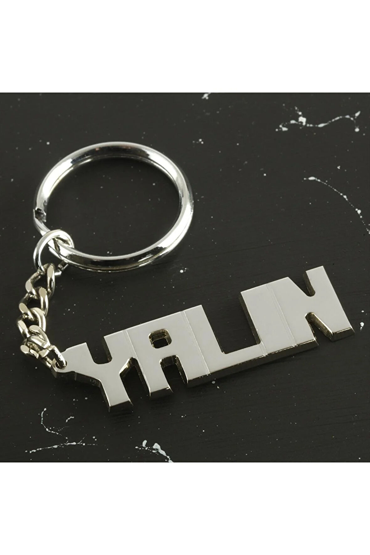 Yalın İsimli Anahtarlık