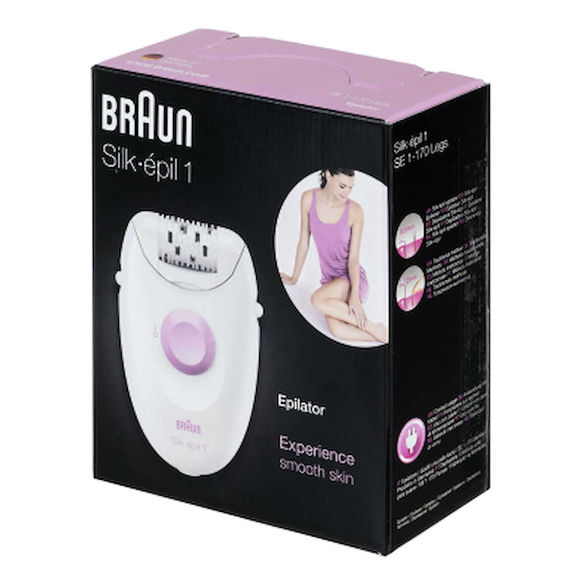 BRAUN SE1-170 LEGS EPİLATÖR EPİLASYON CİHAZI KUTULU SİLK.EPİL 1 