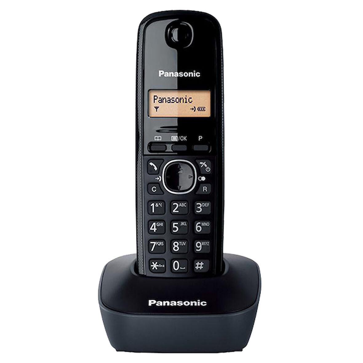 PANASONIC KX-TG1611 DECT TELSİZ TELEFON (SİYAH) 