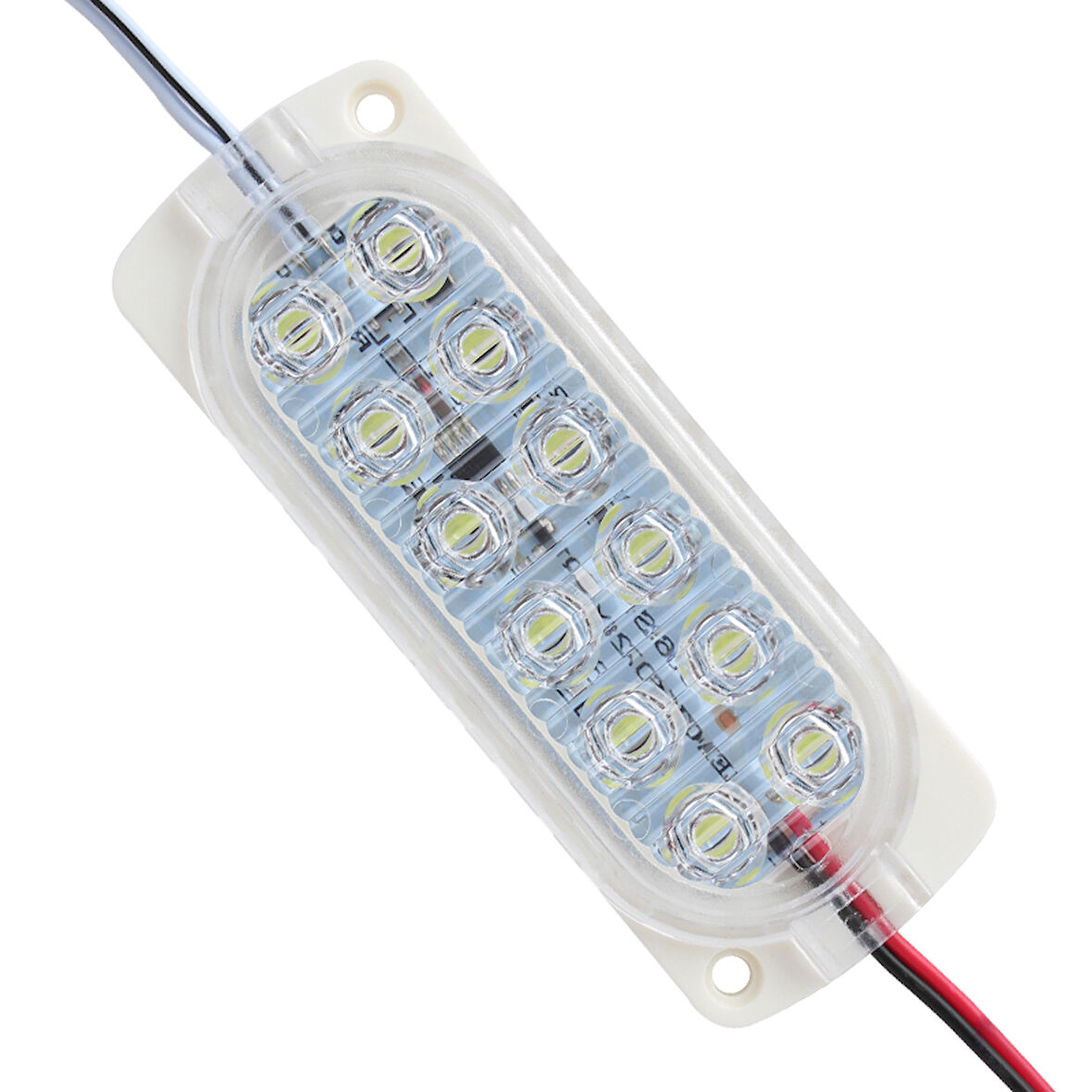 PARLAK YANIP SÖNEN BEYAZ MODÜL LED 2835 24 VOLT 1.2 WATT 