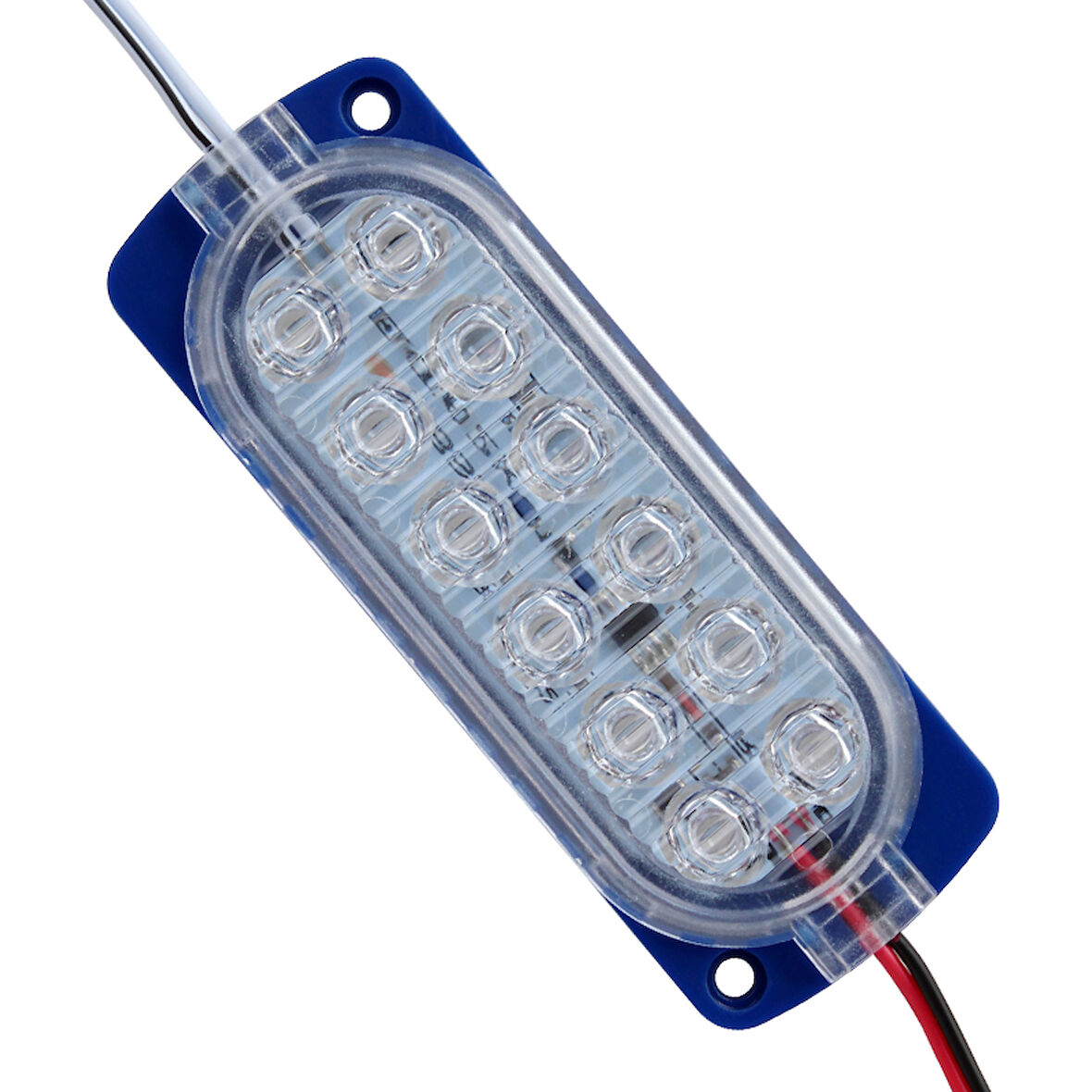 PARLAK YANIP SÖNEN MAVİ MODÜL LED 2835 24 VOLT 1.2 WATT 