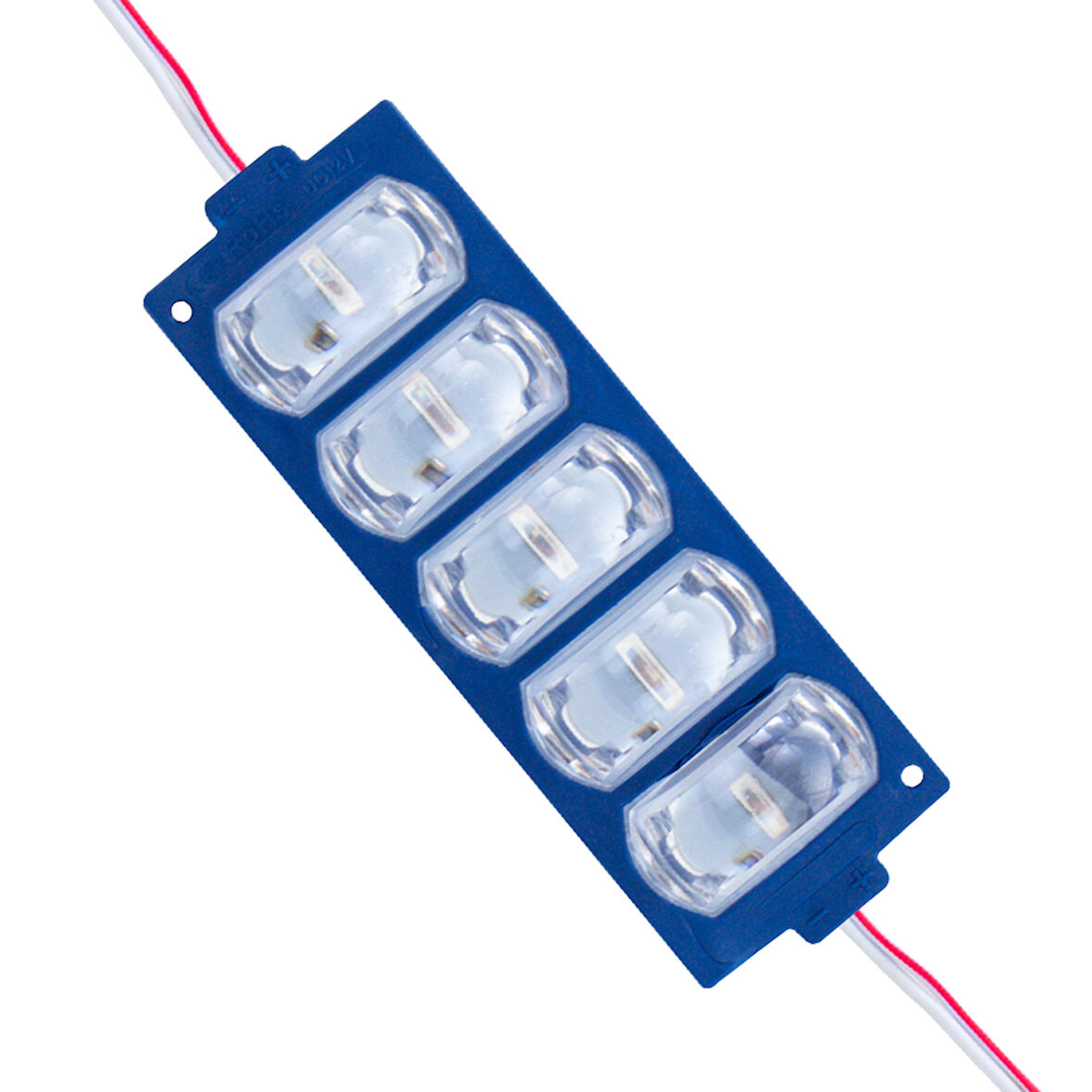 MODÜL LED 12V 4W MAVİ 3030 10 X 53.8MM IP65 260-280LM 180 DERECE 