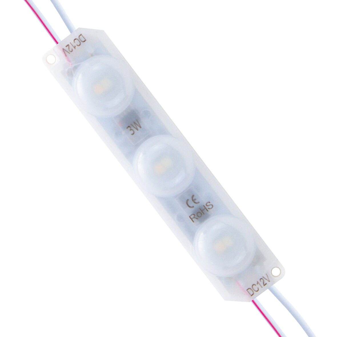 MODÜL LED 12V 3W SOĞUK BEYAZ + GÜN IŞIĞI 2835 93 X 21MM IP65 220-240LM 180 DERECE 