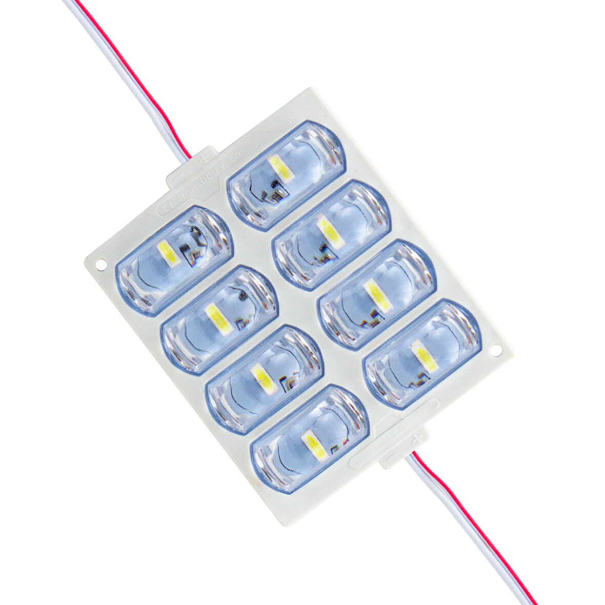 MODÜL LED 12V 6W SOĞUK BEYAZ YANIP SÖNEN 3030 