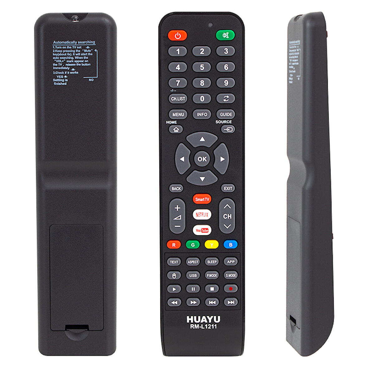 HUAYU KL RM-L1211 UNIVERSAL LED LCD TV REMOTE CONTROL RM-L1211 / UNIVERSAL LED LCD TV KUMANDASI 