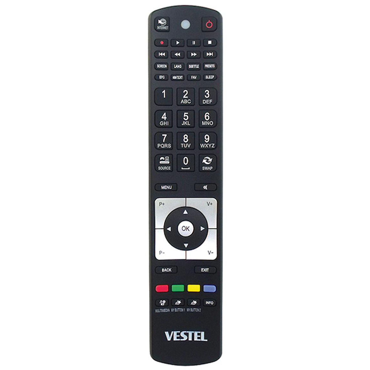 VESTEL LCD-LED TV KUMANDASI UZUN MODEL 