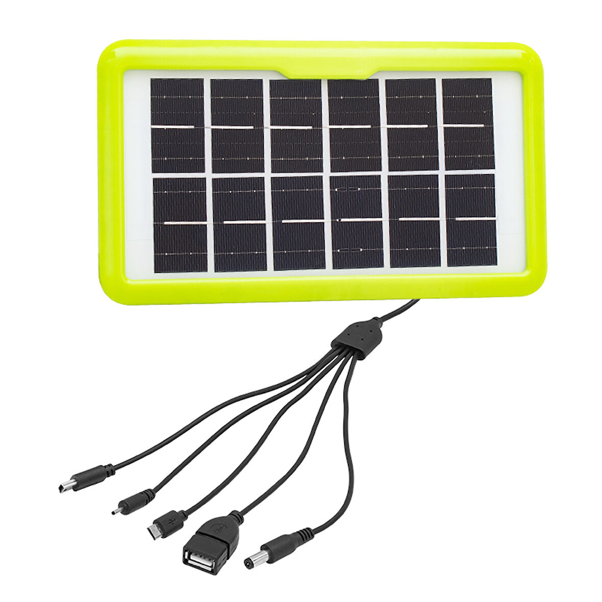 6 VOLT - 0.58 AMPER - 3.5 WATT SOLAR PANEL 