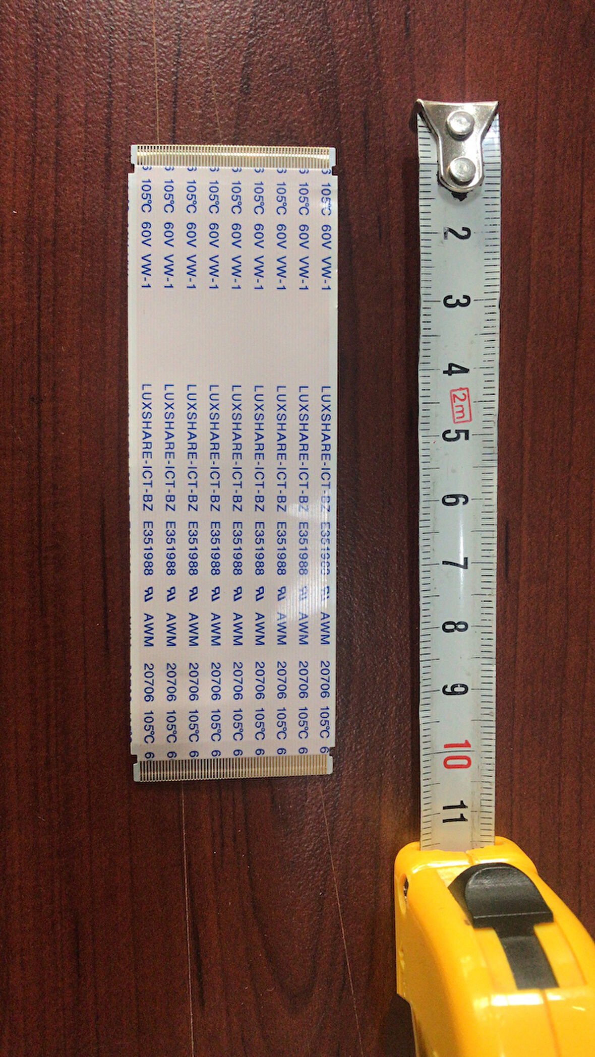 T-CON ANAKART 10 CM FLEXİ KABLO 60 PIN AWM 20706 105C 60V VW-1 E351988 